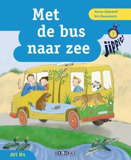 Delubas Educatieve Uitgeverij Met de bus naar zee - Boek Marion Fellerhoff (9053005560)