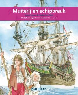 Delubas Educatieve Uitgeverij Muiterij en schipbreuk / De VOC - Boek Sunny Jansen (9053003886)