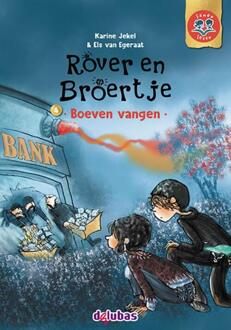 Delubas Educatieve Uitgeverij Rover En Broertje / 4 Boeven Vangen - Samen Lezen - Karine Jekel