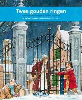 Delubas Educatieve Uitgeverij Twee gouden ringen / Buitenhuizen - Boek Anneriek van Heugten (9053004025)