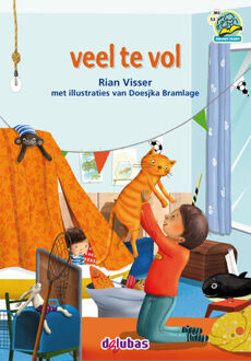 Delubas Educatieve Uitgeverij Veel te vol - Boek Rian Visser (9053006834)