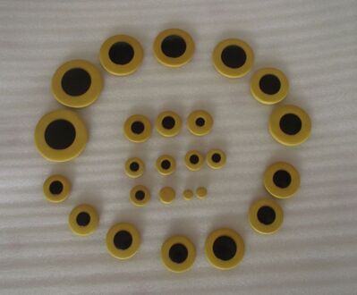 Deluxe Altsaxofoon pads 25 STKS Grote materiaal tone