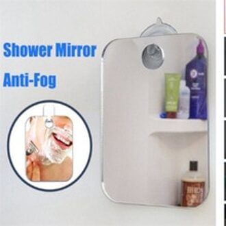 Deluxe Anti Fog Scheren Douche Spiegel Fogless Washroom Bad