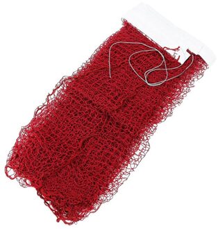 Deluxe Badminton Netto Duurzaam Draagbare Mesh Voor Training Indoor Outdoor Sport Whshopping Rood