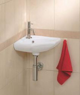 Deluxe fonteinset compleet 35x35cm keramiek wit