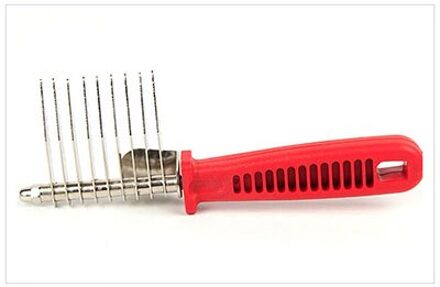 Dematting Hond Kam Huisdier Groomer Hark Borstel voor Honden en Katten Professionele Deshedding Tool Vermindert Knopen & Klitten Direct