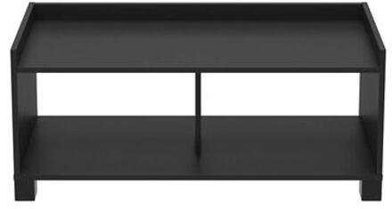 Demeyere TV-meubel Adam - mat zwart - 44,6x95x36,2 cm - Leen Bakker - 44.6 x 36.2 x 95