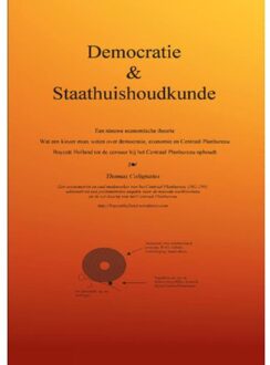 Democratie en staathuishoudkunde - Boek Thomas Colignatus (9461932723)