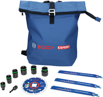 Demolition & Installation Kit met reciprozaagbladen, krachtdoppenset en Diamond Multi Wheel slijpschijf - 061599768E