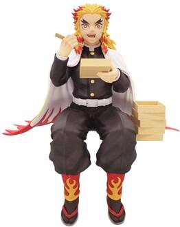 Demon Slayer: Kimetsu no Yaiba Noodle Stopper PVC Statue Rengoku Kyojuro 14 cm