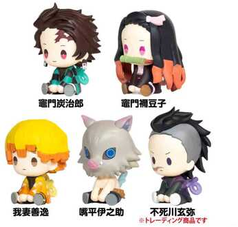 Demon Slayer: Kimetsu no Yaiba Petatto Clockworks PVC Figures Mascot Box Ver. 1 4 cm Blind Box Assortment (6)