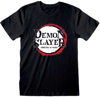 Demon Slayer: Kimetsu no Yaiba T-Shirt Logo Size L