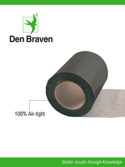 Den Braven Zwaluw Butylband | Zwart | 4 rollen - 210005