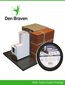 Den Braven Zwaluw Compress Band BG1 | 20 st Antraciet - 201724