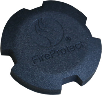 Den Braven Zwaluw FP Wall Outlet | 10 stuks | Zwart - 210497