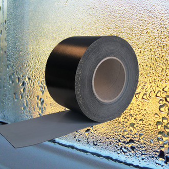 Den Braven Zwaluw Luchtdicht Tape | Zwart | 2 stuks - 211492