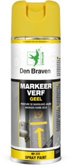 Den Braven Zwaluw Markeerverf | Geel | 400 ml | Geel - 12009213