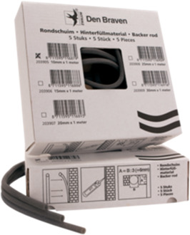 Den Braven Zwaluw Rugvulling-PU open cel | Grijs - 210137