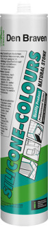 Den Braven Zwaluw Silicone-COLOURS + Natural Stone | 310 ml | Transparant (12 stuks) - 30620840