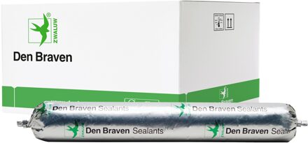 Den Braven Zwaluw Silicone-NO + Sanitary | 600 ml | Wit | 12 stuks - 10272701