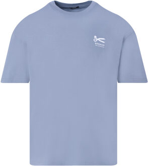 Denham Aspect box t-shirt met korte mouwen Bruin - XL