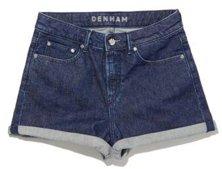 Denham Bardot Shorts DSW Denham , Blue , Dames - W27,W29