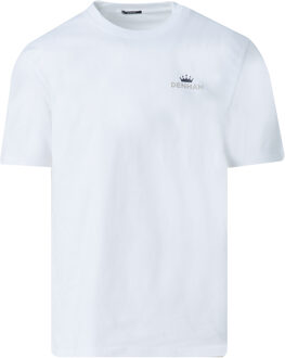 Denham Blaze t-shirt met korte mouwen Wit - XXL
