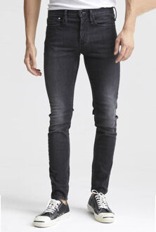 Denham Bolt skinny fit jeans met gekleurde wassing Zwart - W31/L34