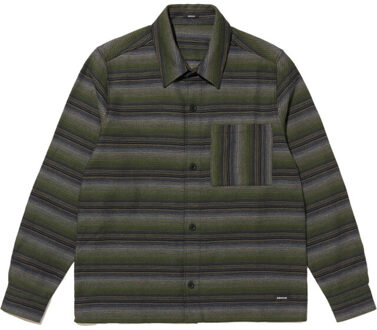 Denham Burton 1 pocket overshirt as - maat S Blauw