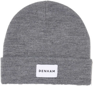 Denham Collins beanie ab grey melange Grijs - One size