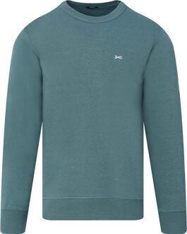 Denham Crew reg sweater Groen - XL