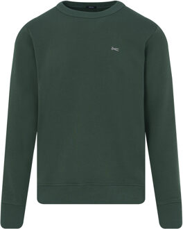 Denham Crew sweater Groen - XXL