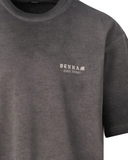 Denham Geomatric t-shirt short sleeve Zwart - M