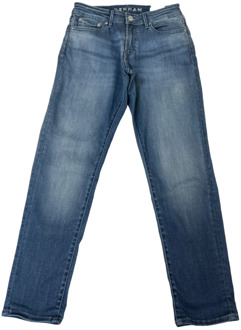 Denham Girlfriend Tapered Fit Mid Blue Jeans Denham , Blue , Heren - W25 L28,W29 L29,W26 L28
