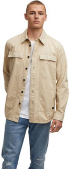 Denham Hunt overshirt rs sand Beige - M