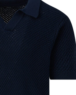 Denham Jules polo ss Blauw - XL