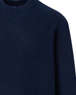 Denham Keagan crew-neck sweater Blauw - XXL