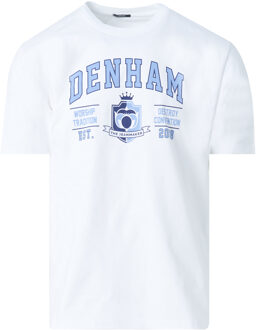 Denham Lond t-shirt met korte mouwen Wit - S
