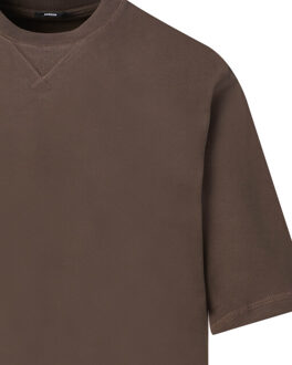 Denham Nino t-shirt short sleeve Beige - M