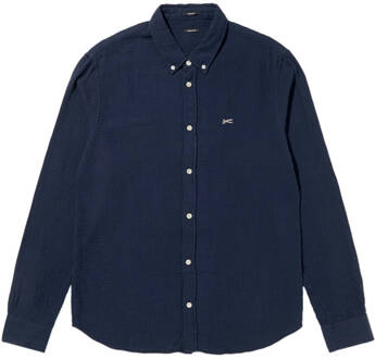 Denham Overhemd lange mouw 01-24-04-40-032 Blauw - XL