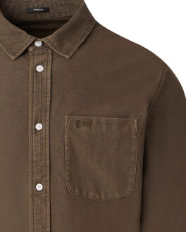 Denham Overhemd lange mouw 01-25-07-40-010 Beige - XXL