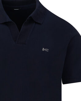 Denham Polo donker Blauw - XXL
