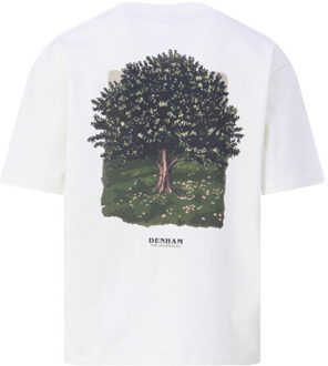 Denham Royal oak t-shirt - maat M Wit