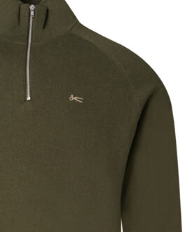 Denham Scissor pullover half zip Beige - M