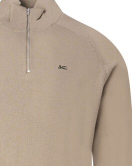 Denham Scissor pullover half zip Beige - XL