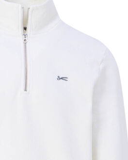 Denham Scissor schipperstrui - maat M Wit