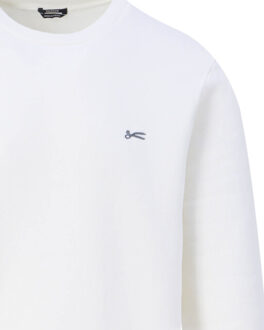 Denham Scissor sweatshirt - maat L Wit