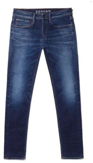 Denham Slim Fit Donkerblauwe Jeans Denham , Blue , Heren - W31 L34,W33 L32,W30 L32,W30 L34,W34 L32