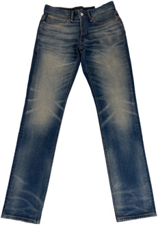 Denham Slim-fit Razor AVT Heren Jeans Mid Blue Denham , Blue , Heren - W30 L32,W32 L34,W34 L34,W31 L32,W33 L34,W34 L32,W33 L32