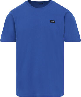 Denham Slim t-shirt met korte mouwen Blauw - XXL